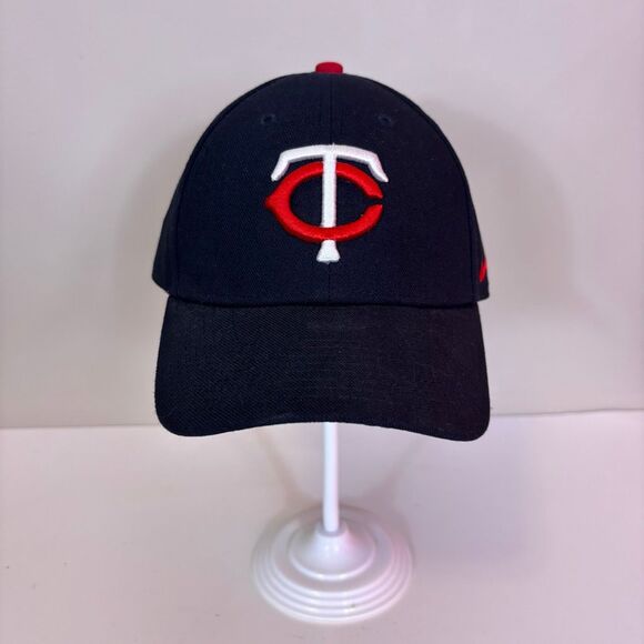 Nike Dri-Fit Minnesota Twins Baseball Navy Blue Baseball Hat Adjustable - Picture 1 of 5